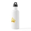 CafePress Royal Crown Water Bottle 1.0L (34 oz) Stainless Steel