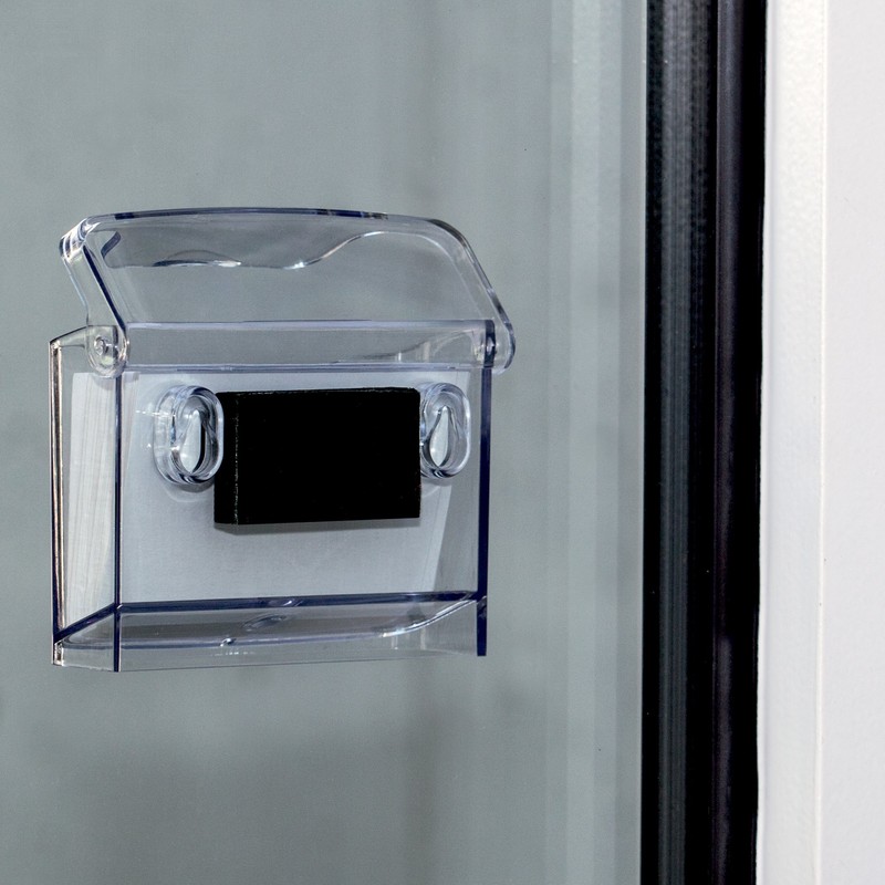 SIGEL LH326 Outdoor Wall-Mounted Business Card Holder, for up to