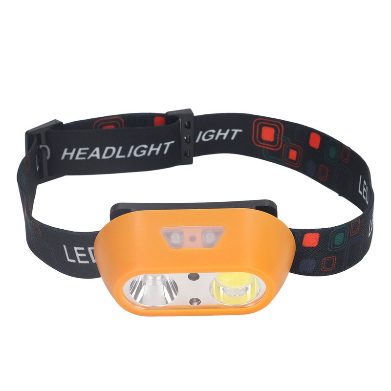 LED Headlamp USB Rechargeable 300lm High Bright COB XPE 6