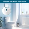 Hygie Rinse 2PACK Universal Metal Toilet Handle Replacement Kit -