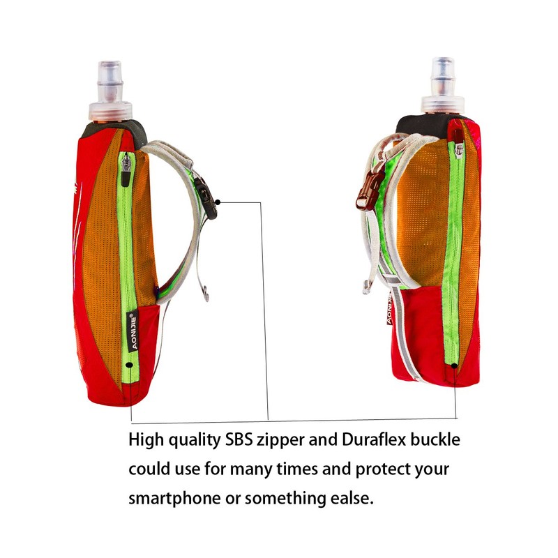 Geila Handheld Water Bottle for Running, 17 oz Grip Handheld
