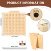 7.9 Inch Blocking Board Crochet Large, Handcrafted Wooden Blocking Board