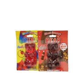 Giant Gummy Jelly Bear Mouth-Watering Treat Stocking Filler Perfect Xmas occasion 90grmx2 pack