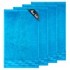 Lashuma Lugano Guest Towels 30 x 50 cm Blue Aquamarine