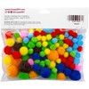 Cousin DIY Multicolor Poms, 100 Piece Variety Pack