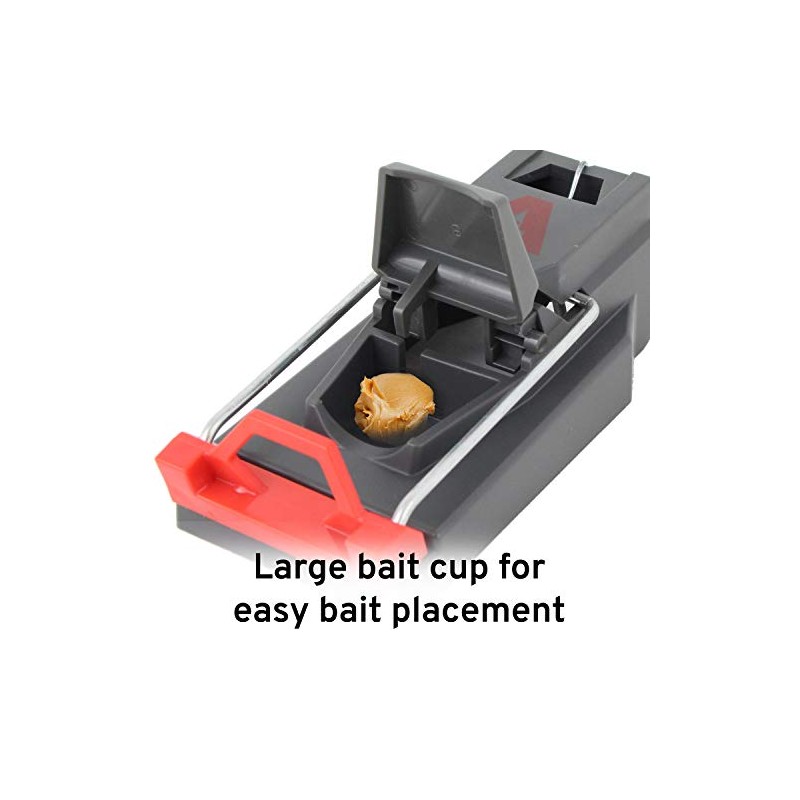 Victor M122 Quick-Kill Easy Set Mouse Trap - 2 Reusable