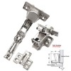 LOOTICH 135 Corner Hinge and 165 Degree Full Overlay Soft