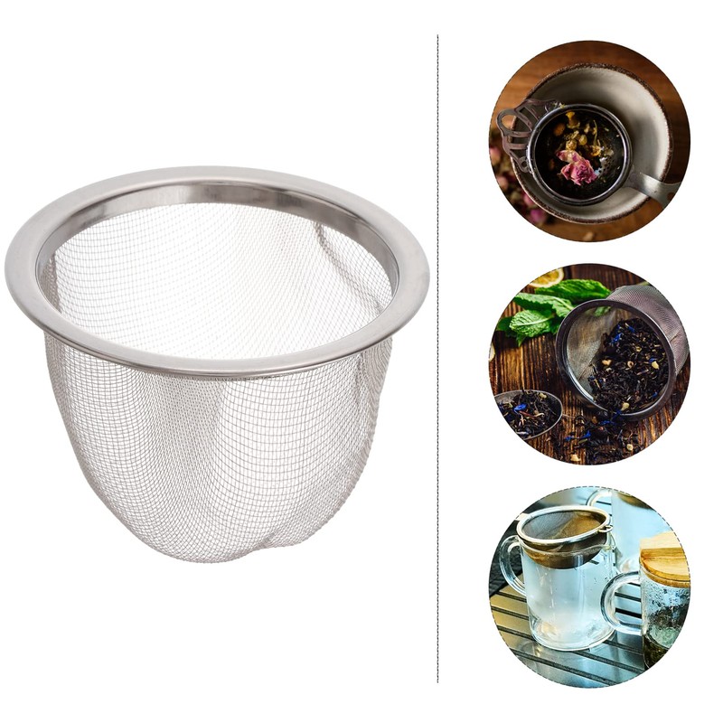 8Pcs Stainless Steel Tea Infuser Strainer for Loose Leaf Tea