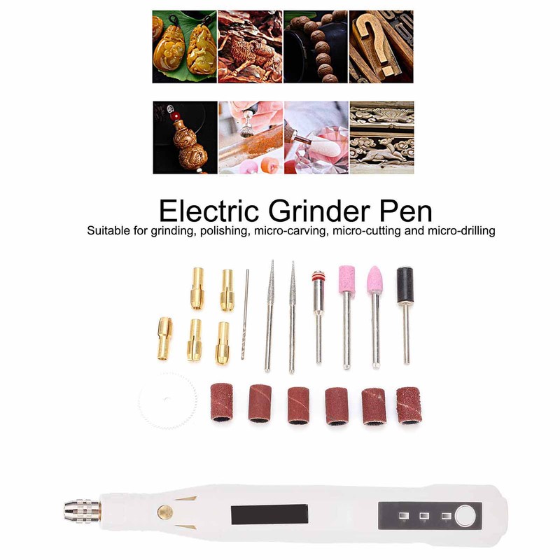 Electric Grinder Pen USB Miniature Engraver Mini Rotary Hand Tool