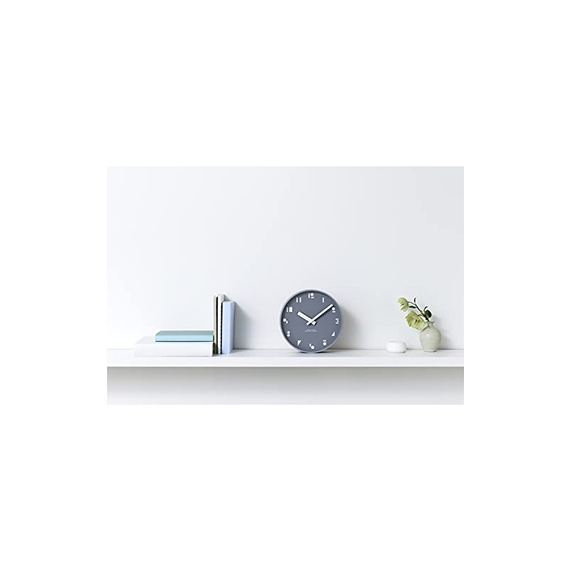 Remnos SYO21-04 GY Lemnos Lemnos Lemnos Wall Clock, Analog Quartz