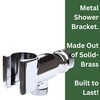 High Sierra® - Solid Metal Handheld Shower Head Holder -