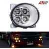 Right Side Led Drl Fog 24v Amber Light For Scania