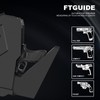 Biometric Handgun Gun Safe for Nightstand, Desk, Bed Side, Wall,Truck
