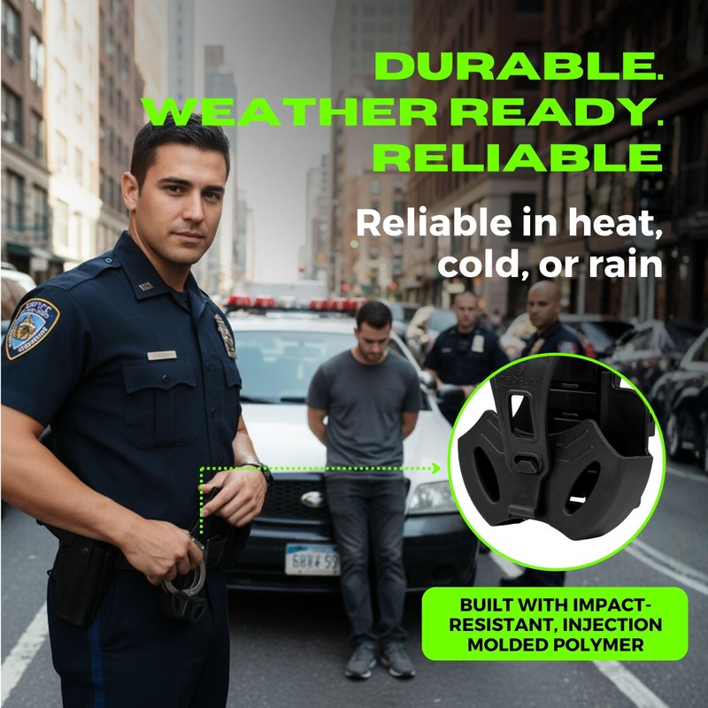 Handcuff Holder with Key Slot - Handcuff case for Duty