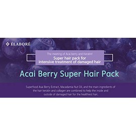 Elabore Acai Berry Super Hair Pack 33.80fl.oz/ 1000ml