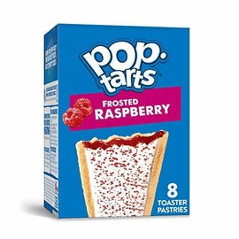 Pop-Tarts Breakfast Toaster Pastries Frosted Raspberry 13.5oz Box 1 Pack 8 Count