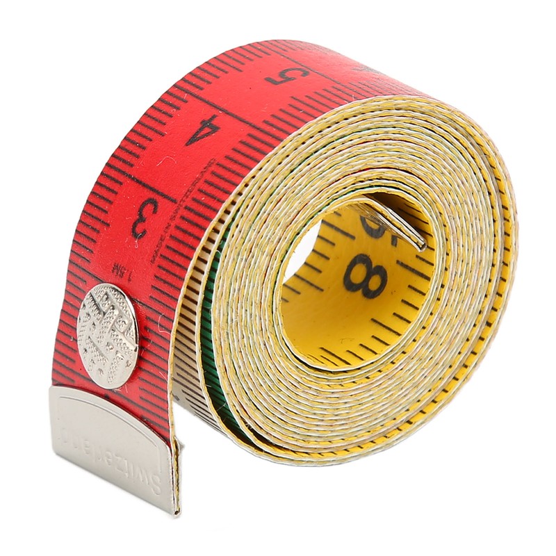 10pcs Soft Measuring Tape 60Inch 150cm Double Sided Colorful Clear
