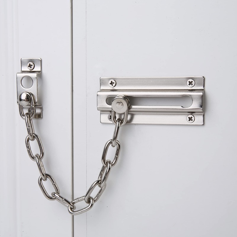 HASWARE Door Chain Lock,Door Latch Sturdy Premium Thickened Chain Locks
