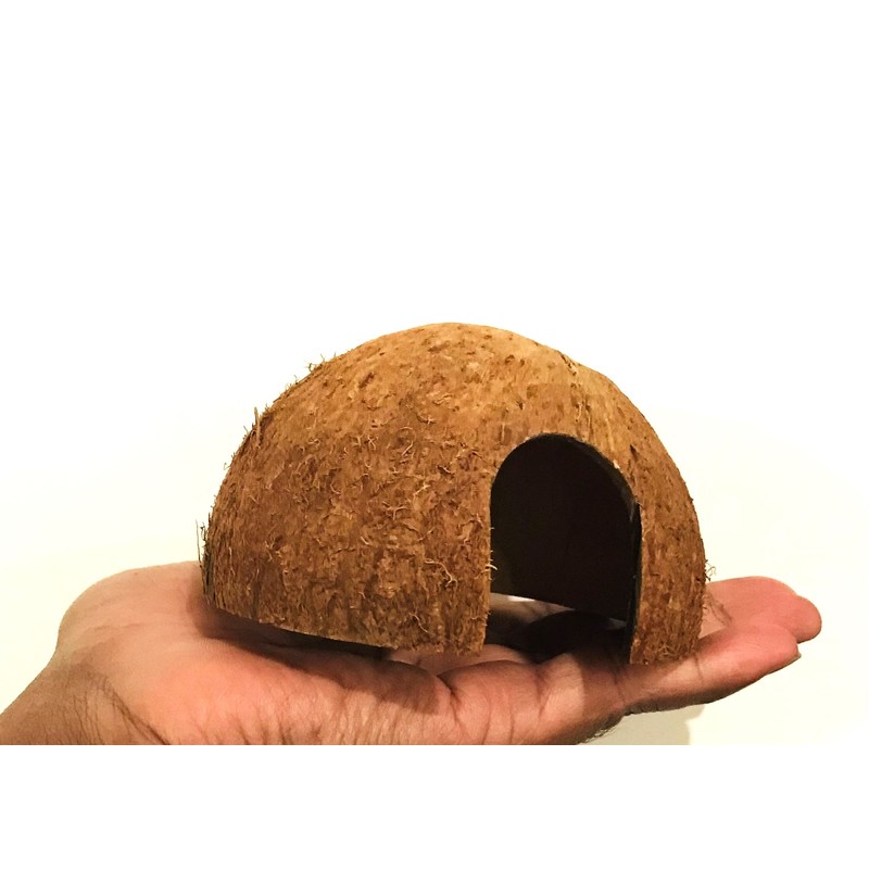 Hexagrowth Coco Hut, Betta Fish cave, Shrimp Hideout, Pleco shelter,