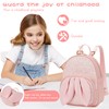 Cute Toddler Backpack for Little Girls, Luxury Mini Backpack with