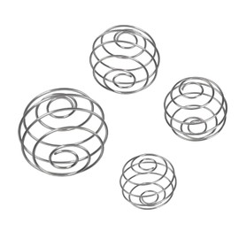 4 Pcs Shaker Balls, 4 Sizes 304 Stainless Steel Mixing Balls Wire Whisk Ball for Shaker Cup Bottle Mixer
