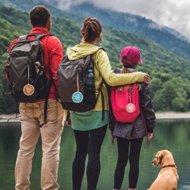 IYYI Silicone Collapsible Travel Cup, 9.22oz Folding Camping Cup with Lid, Expandable Drinking Cup Set, Portable Coffee Cup with Graduated