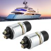 2Pcs Push Button Starter Switch, Weatherproof Engine Push Button Start