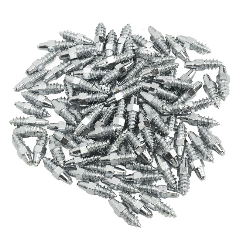100PCS Tire Spikes Carbide Alloy 21mm Prevent Slip Wheel Tyre