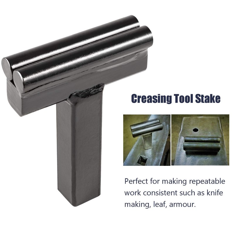 1 Inch Blacksmith Anvil Hardy Tool Set – Hot Cut,