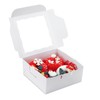 JOHOPACK 50pcs Cookie Boxes 6x6x2.5 Inch Bakery Boxes with window