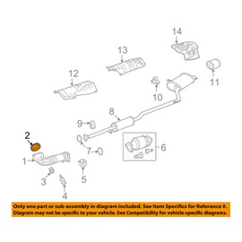 Genuine Honda 18229-SEA-013 Exhaust Flexible Gasket