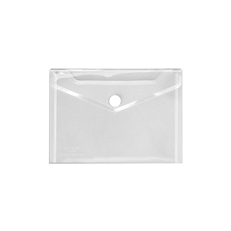 VELOFLEX 4560100 Document Wallet Crystal, Pack of 1, DIN A6,