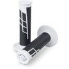 Pro Taper Clamp On Grips - 1/2 Waffle (White/Black)