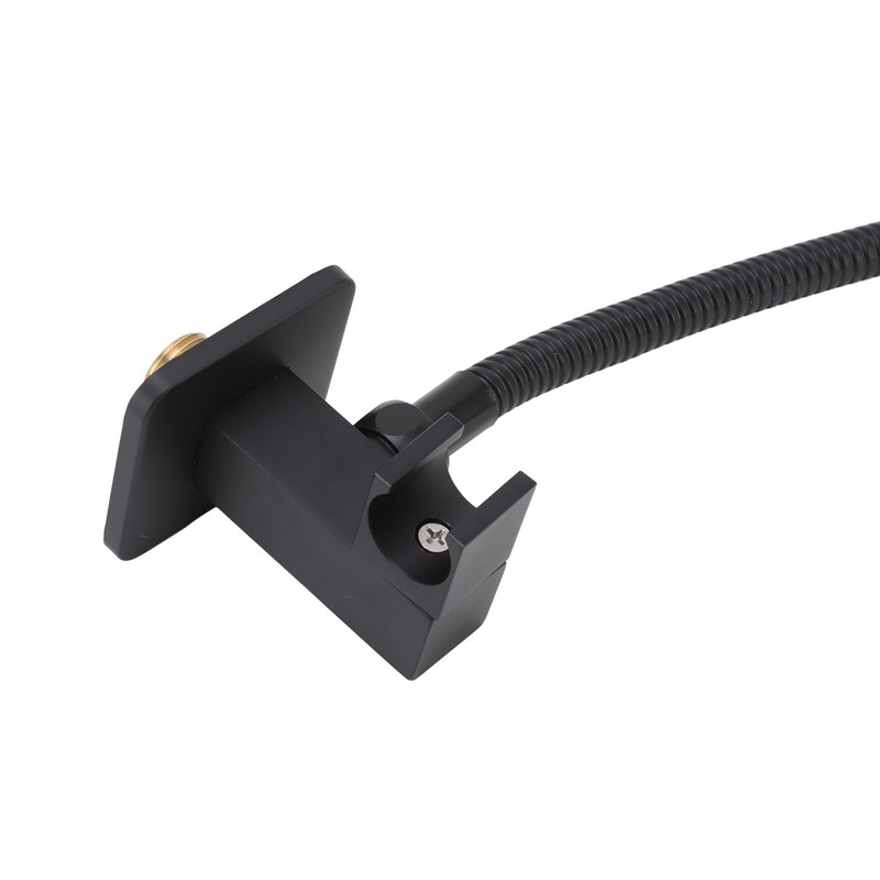 Wall Mounted Shower Set Black High Pressure Shower Head with