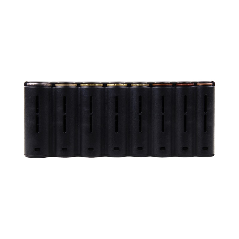 Coin Box - Compact with 8 Coins, Coin Sorter, Coin
