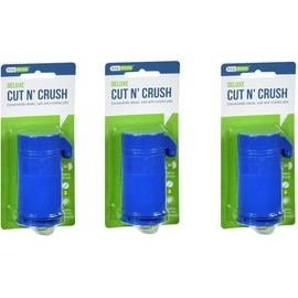 Ezy Dose Deluxe Pill Crusher and Pill Cutter 1ct  ***3 Pack***