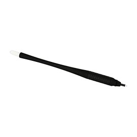 PACK OF 10 Mellie's Signature Microblading Disposable Pen - Sterilized Blade - Comfortable Rubber Grip With Pigment Sponge (C14 NANO .15mm, Black)