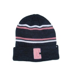 '47 Los Angeles Clippers Women's Marled Stripe Knit Beanie Hat Cap