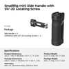 SmallRig 5946 Mini Side Handle with 1/4"-20 Screw Camera Cage