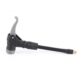 Inflator Hose Adapter, 2‑In‑1 Tire Inflator Hose Adapter Air Chuck Rubber Extension Tube Inflator Hose Adapter Quick Connect for French Tire Valve