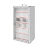 72 Slots Cell Phone Locker Portable Phone Storage Cabinet W/