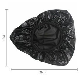 Bicycle Seat Cover, Waterproof, Saddle Cover, Fits Electric Bicycles, Simple, Stretchable, Black, Narrow Seat, Waterproof, Dustproof Sleeve, Suitable for Wide Seats