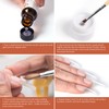 GoldFinger Odorless Acrylic Nails Kit, Professional Acrylic Liquid 0.5fl.oz. and