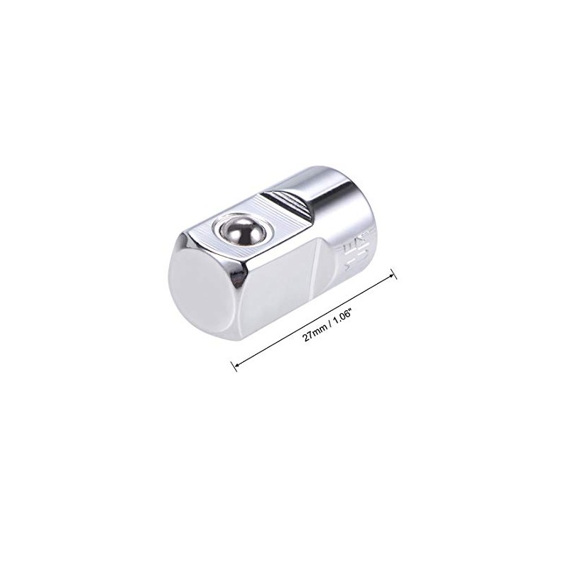 sourcing map 2 Pcs 1/4 Inch Drive (F) x 1/2