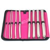 Premium German HEGAR Dilator Sounds Set 9 PCS Gynecology Instruments