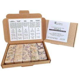 Fruity Collections - Highly Scented Botanical Wax Melts Collections (15 x 13.5g Hand Crafted) - Vegan Friendly & Cruelty Free - Plastic Free - Provide 8 to 10hrs scents/cube - Made in the UK (Fruity)