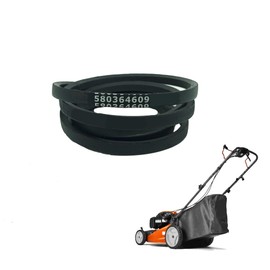 RTPOWER Replaces 580364609 580364605 Mower Belt 3/8"x 63.5" Replacement for Husqvarna LC221A LC221AH L321AHE LFC221A L221A - Durable, Aramid Cord Belt