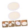 FOMIYES Exfoliating Loofah Pad Set Natural Sponges Pads Hook Loofah