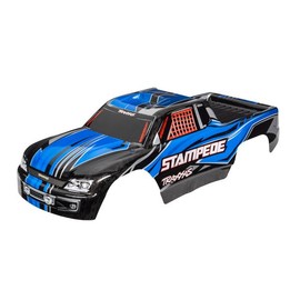 Traxxas 3651X Body, Stampede (also fits Stampede VXL), Blue (Painted, Decals Applied))