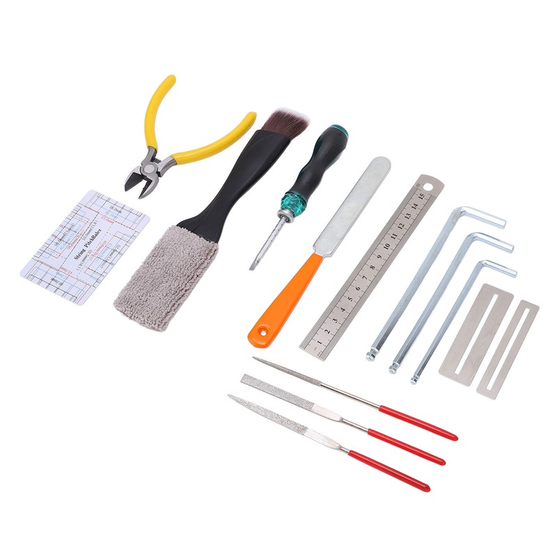 Guitar Repairing Tool Kit Maintenance Files with Carry Bag for